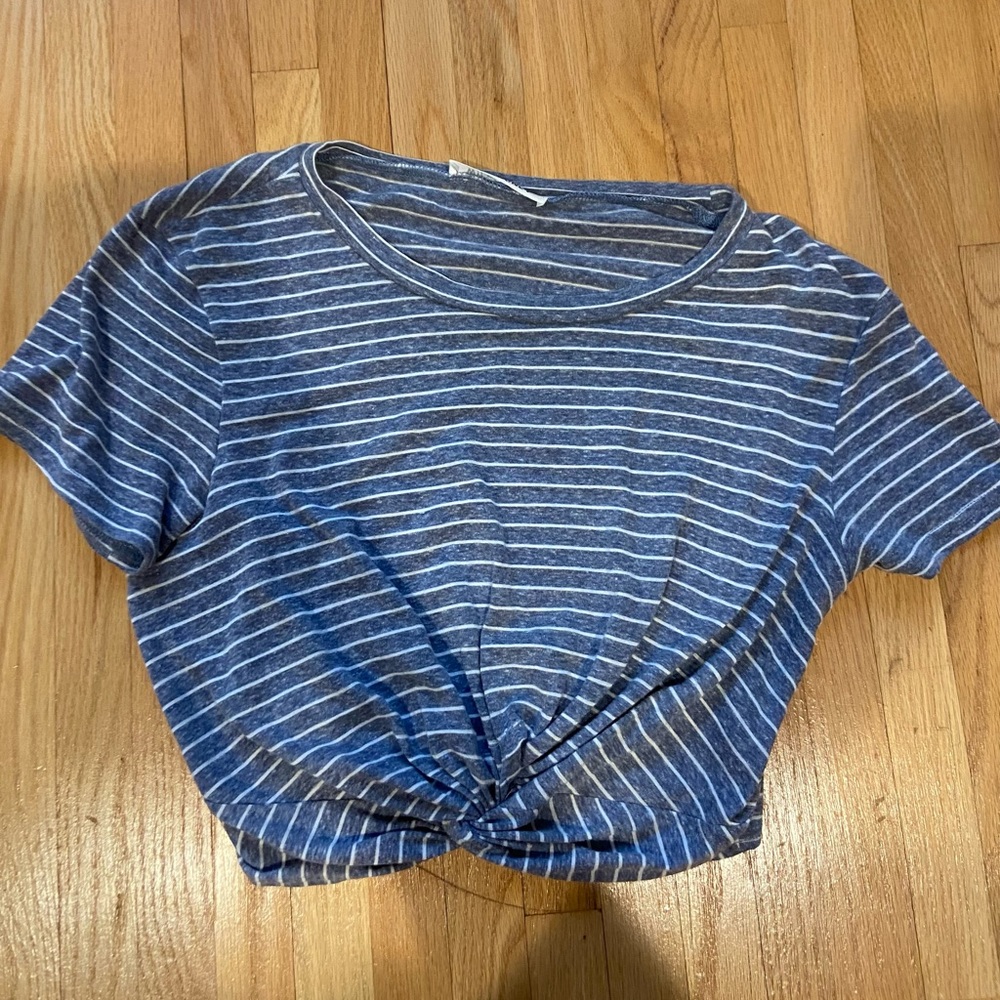 Striped Crop Top